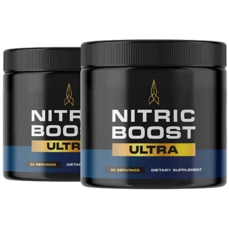 Nitric Boost Ultra Natural Men's Wellness Formula — 2 Bottle / 60 Day Pack