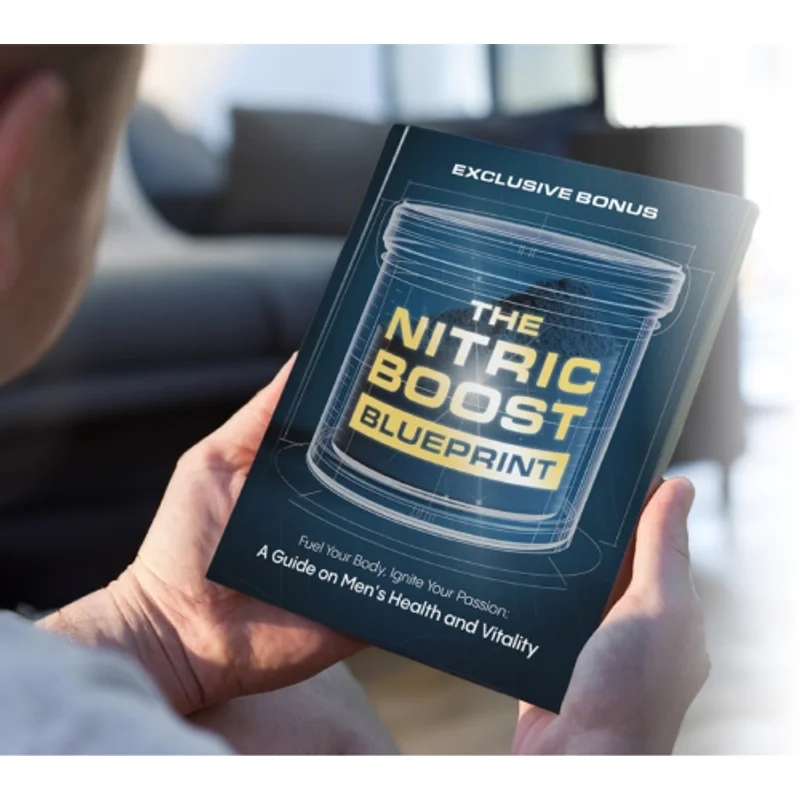 Nitric Boost Ultra Natural Men's Wellness Formula — Free Bonus #1