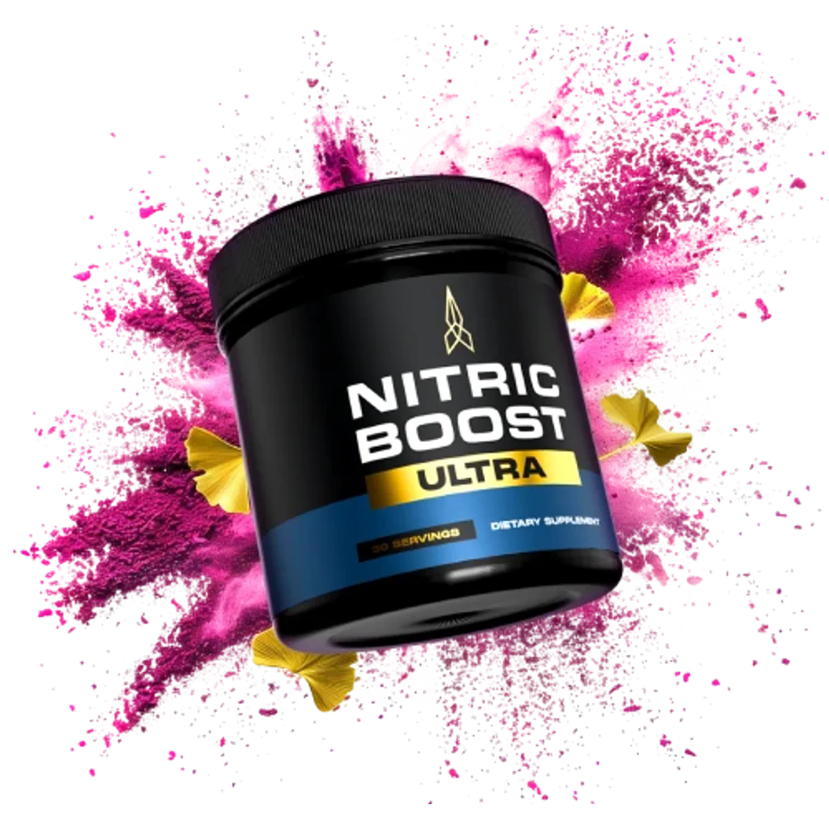 Nitric Boost Ultra Natural Men's Wellness Formula — Front Label